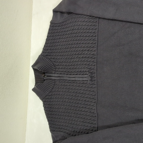 Izod 2XLT men's 1/4 zip sweater EUC grey XXLT - Picture 2 of 4